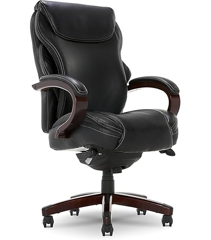Amazon.com: La-Z-Boy Melrose Ergonomic Bonded Leather Swivel